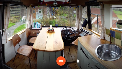 Sự kết hợp Google Cardboard Camera và kính VR đưa người dùng vào thế giới 3D sống động